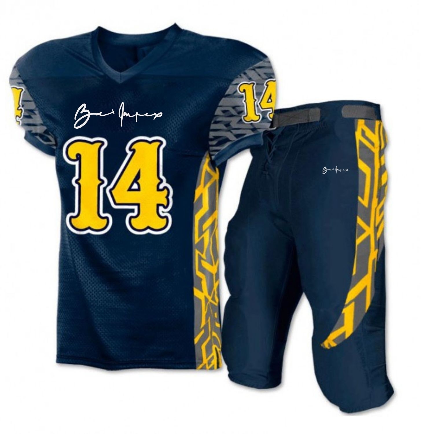 AMERICAN FOOTBALL UNIFORMS